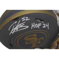 Patrick Willis Autographed San Francisco 49ers Slate Mini HOF Beckett 46917