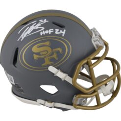 Patrick Willis Signed San Francisco 49ers Slate Mini Helmet HOF Beckett 48958