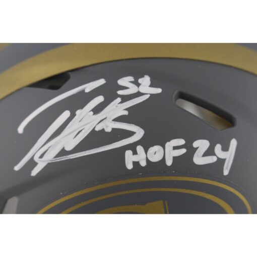 Patrick Willis Signed San Francisco 49ers Slate Mini Helmet HOF Beckett 48958