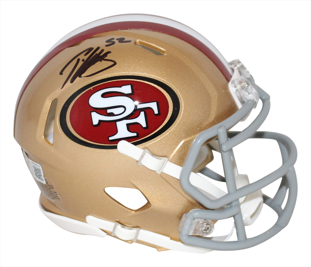 Patrick Willis Autographed San Francisco 49ers Speed Mini Helmet BAS
