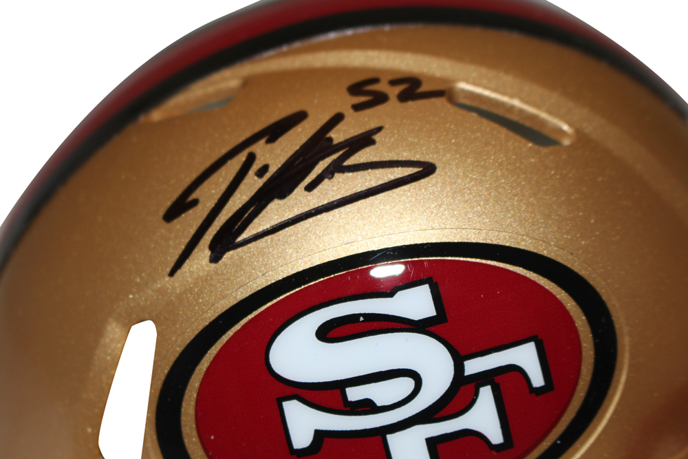 Patrick Willis Signed San Francisco 49ers 1996-08 Speed Mini Helmet Beckett