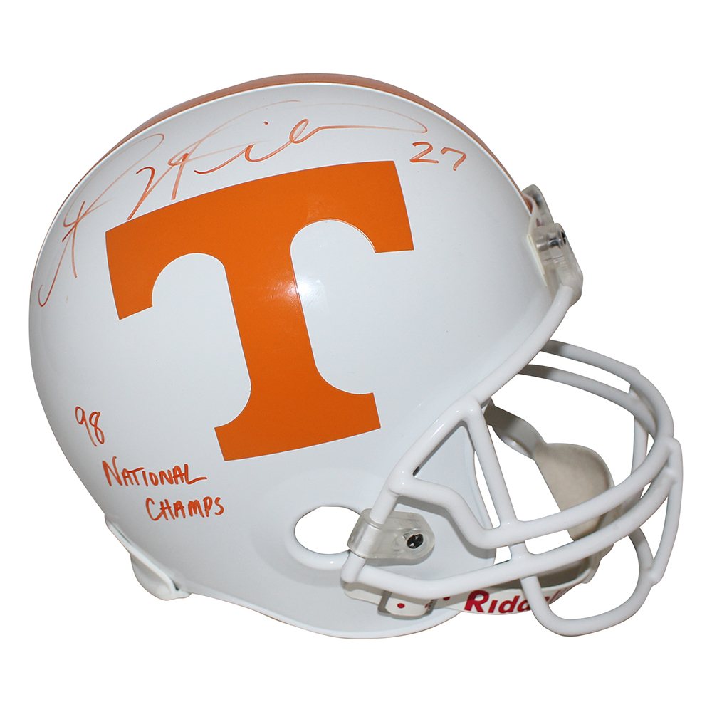 Al Wilson Autographed/Signed Tennessee Volunteers F/S VSR4 Helmet