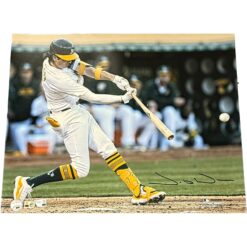 Jacob Wilson Autographed/Signed Oakland Athletics 16x20 Photo Fanatics 54400