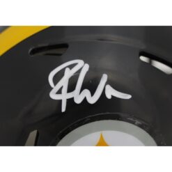 Roman Wilson Autographed/Signed Pittsburgh Steelers Mini Helmet Beckett 48416
