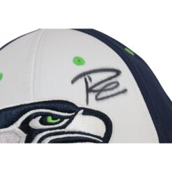 Russell Wilson Autographed/Signed Seattle Seahawks One Size Hat Beckett 55000