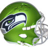 Russell Wilson Autographed/Signed Seattle Seahawks Blaze Replica Helmet 25724
