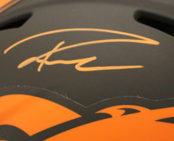 Russell Wilson Autographed Denver Broncos Authentic Eclipse Helmet FAN