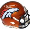 Russell Wilson Autographed Denver Broncos Flash Mini Helmet FAN