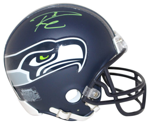 Russell Wilson Autographed/Signed Seattle Seahawks Mini Helmet 25726