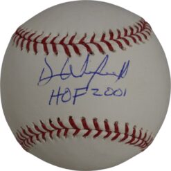 Dave Winfield Autographed New York Yankees OML Baseball HOF 01 Beckett 50124