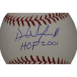 Dave Winfield Autographed New York Yankees OML Baseball HOF 01 Beckett 50124