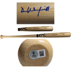 Dave Winfield Autographed New York Yankees Blonde Baseball Bat Beckett W 54083