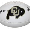 Juwann Winfree Autographed Colorado Buffaloes Logo Football Sko Buffs 24295