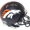 Juwann Winfree Autographed/Signed Denver Broncos Mini Helmet 24297