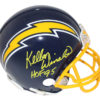 Kellen Winslow Autographed San Diego Chargers Mini Helmet HOF Prova 24136