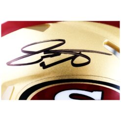 Dee Winters Autographed/Signed San Francisco 49ers Mini Helmet Beckett WIT 53058