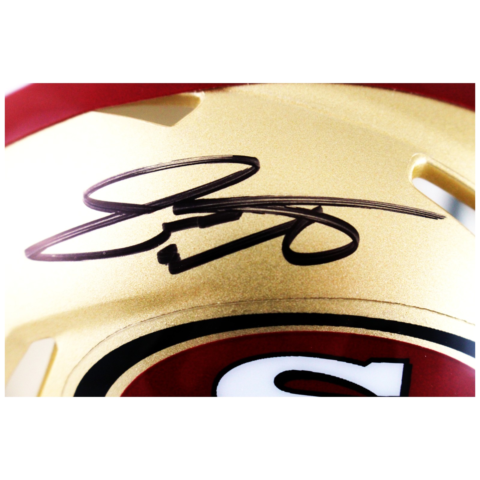 Dee Winters Autographed/Signed San Francisco 49ers Mini Helmet Beckett WIT 53058 2 Dee Winters Autographed/Signed San Francisco 49ers Mini Helmet Beckett WIT 53058
