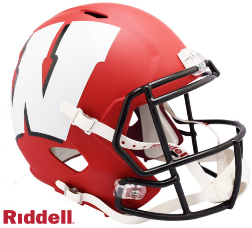 Wisconsin Badgers Full Size AMP Speed Replica Helmet New In Box 10270