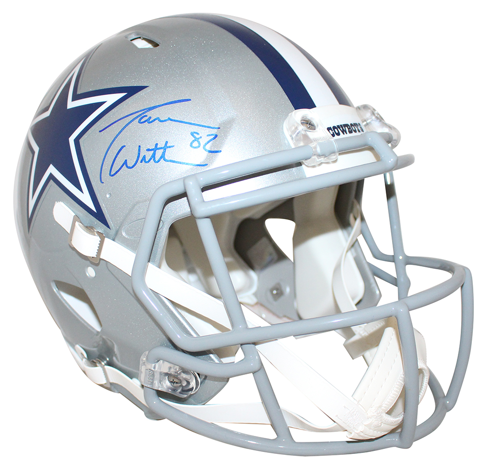 Jason Witten Autographed Dallas Cowboys Speed Authentic Helmet BAS 28336