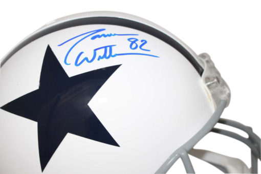 Jason Witten Autographed Dallas Cowboys Authentic White TB Helmet BAS 24181
