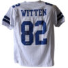 Jason Witten Autographed/Signed Dallas Cowboys White XL Jersey BAS 24172