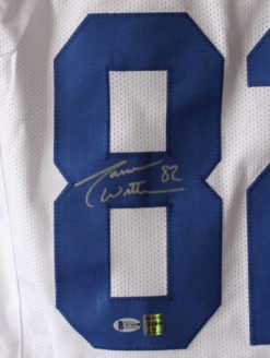 Jason Witten Autographed/Signed Dallas Cowboys White XL Jersey BAS 24172