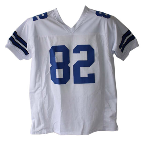 Jason Witten Autographed/Signed Dallas Cowboys White XL Jersey BAS 24172