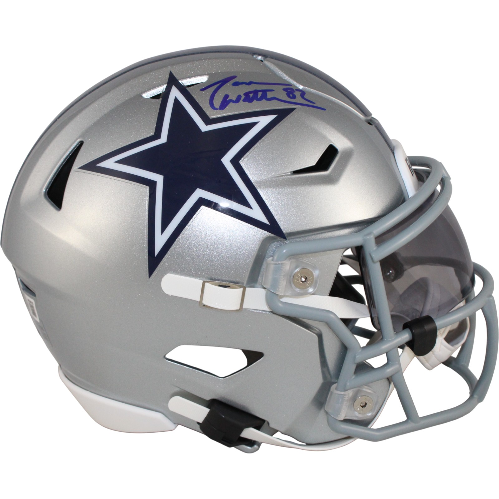 Jason Witten Autographed Dallas Cowboys Mid-Size Midi Helmet Beckett 53874