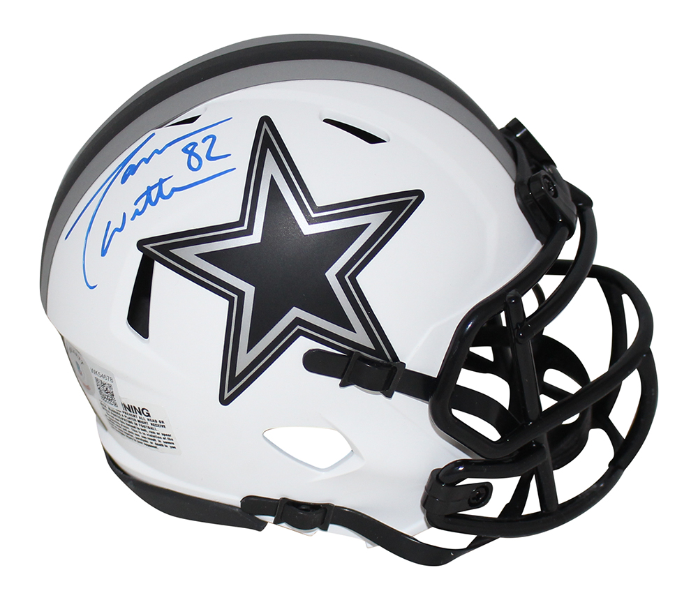 Jason Witten Autographed Dallas Cowboys Lunar Speed Mini Helmet BAS