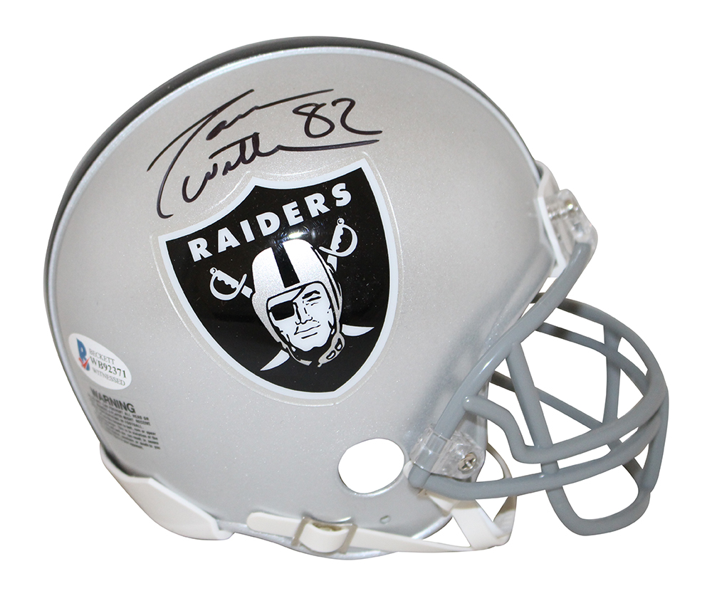 Jason Witten Autographed/Signed Las Vegas Raiders Mini Helmet BAS 28340