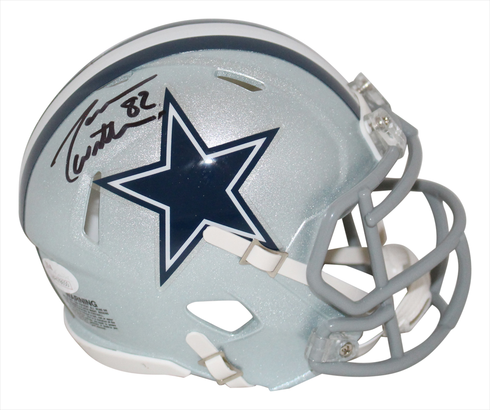Jason Witten Autographed/Signed Dallas Cowboys Speed Mini Helmet JSA 32655