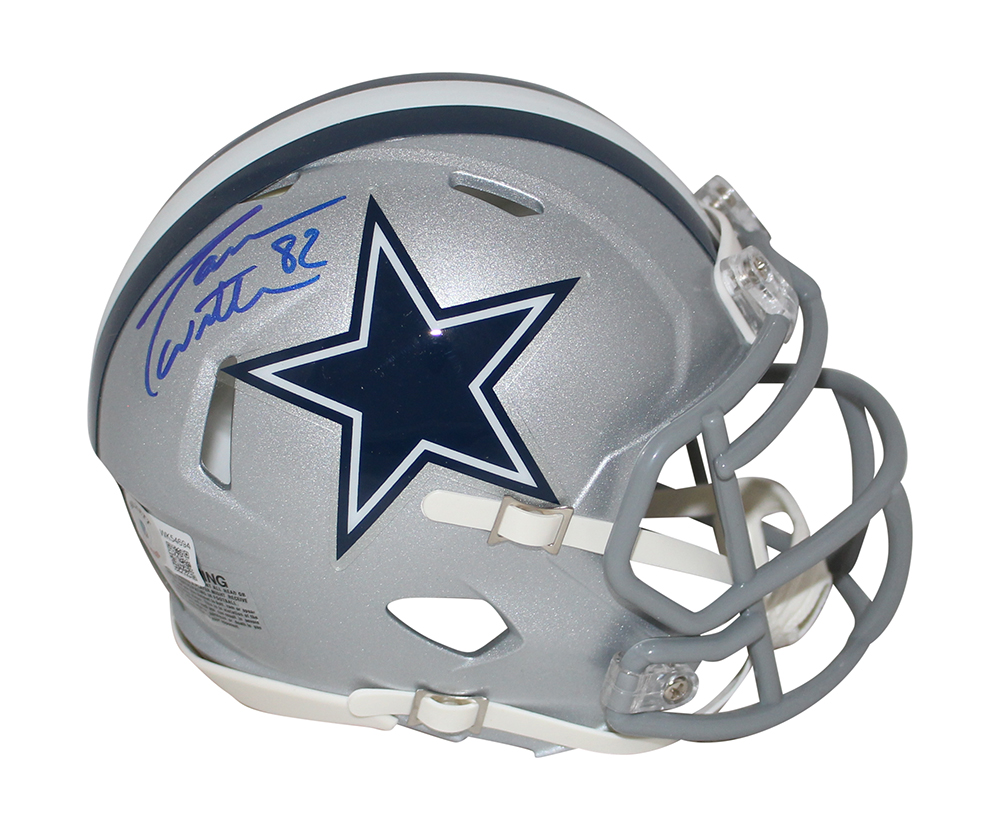 Jason Witten Autographed/Signed Dallas Cowboys Speed Mini Helmet BAS