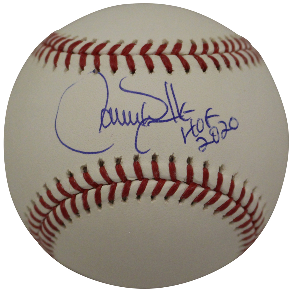 Larry Walker Autographed Colorado Rockies OML Baseball HOF Tristar