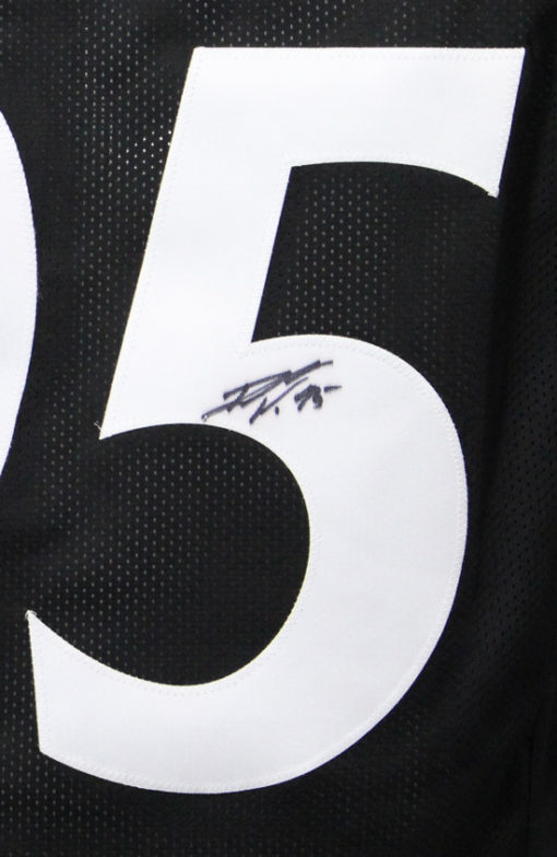Derek Wolfe Autographed/Signed Cincinnati Bearcats Black XL Jersey 13897
