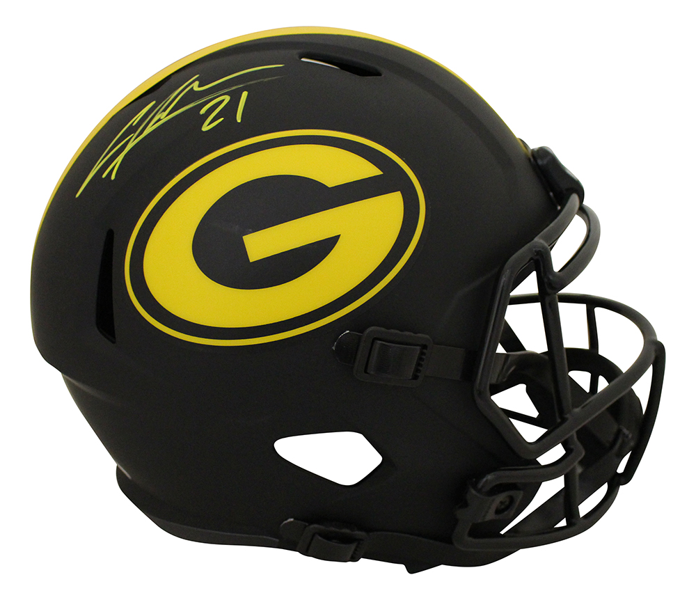 Charles Woodson Autographed Green Bay Packers F/S Eclipse Helmet JSA 28238