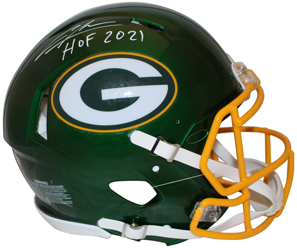 Charles Woodson Autographed Flash Green Bay Packers Helmet HOF FAN