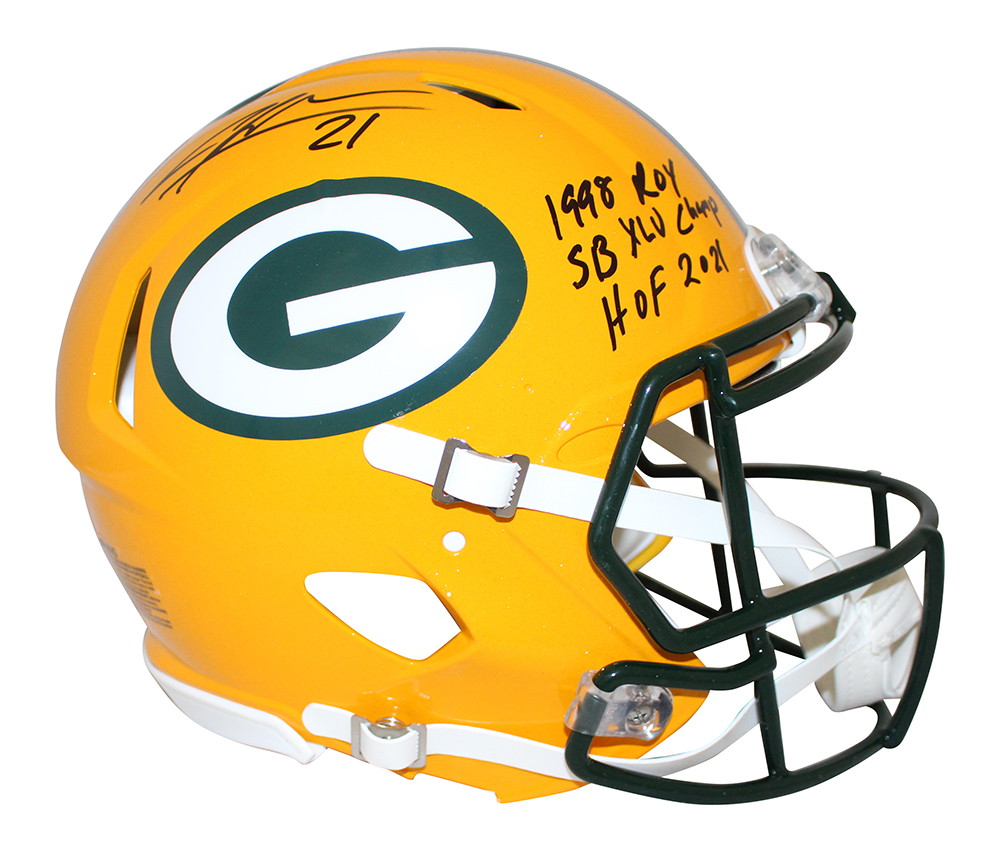Charles Woodson Signed Green Bay Packers Authentic Speed Helmet JSA 28232