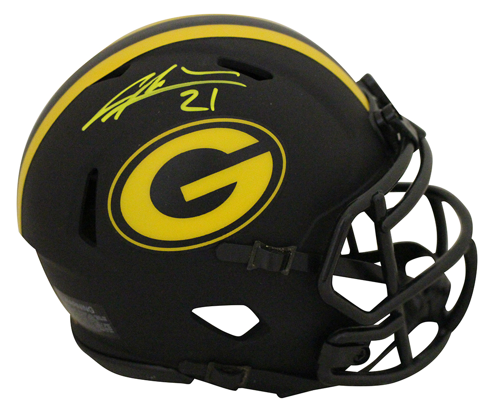 Charles Woodson Signed Green Bay Packers Eclipse Mini Helmet JSA 28242
