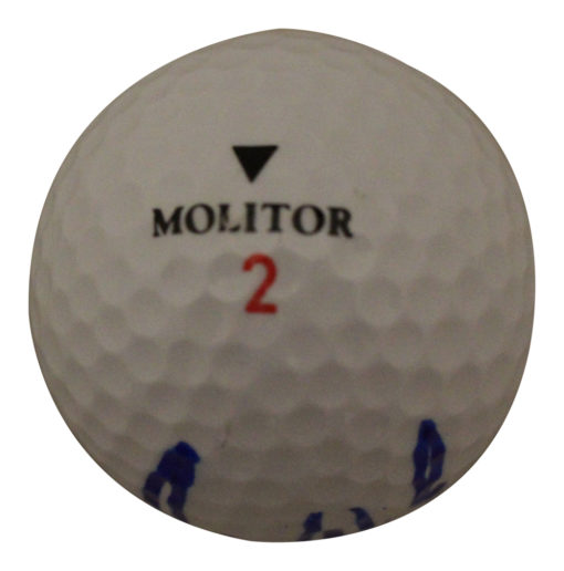 Tiger Woods Autographed/Signed PGA Molitor 2 Golf Ball BAS LOA 27279