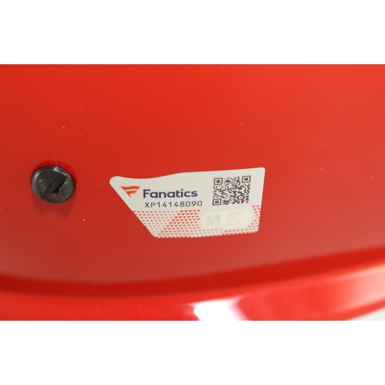 Xavier Worthy Autographed Kansas City Chiefs F/S Helmet Beckett Witness 51723 4 Xavier Worthy Autographed Kansas City Chiefs F/S Helmet Beckett Witness 51723