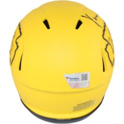 Xavier Worthy Autographed Kansas City Chiefs Rave Mini Helmet Fanatics 51717