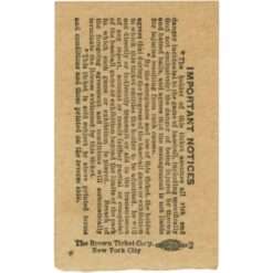 New York Yankees vs Boston Red Sox Unautographed Ticket Stub 9/2/46 58696