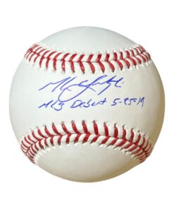 Mike Yastrzemski Autographed ROMLB Baseball San Fran Giants MLB Debut