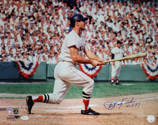 Carl Yastrzemski Autographed Boston Red Sox 16x20 Photo HOF JSA 10231