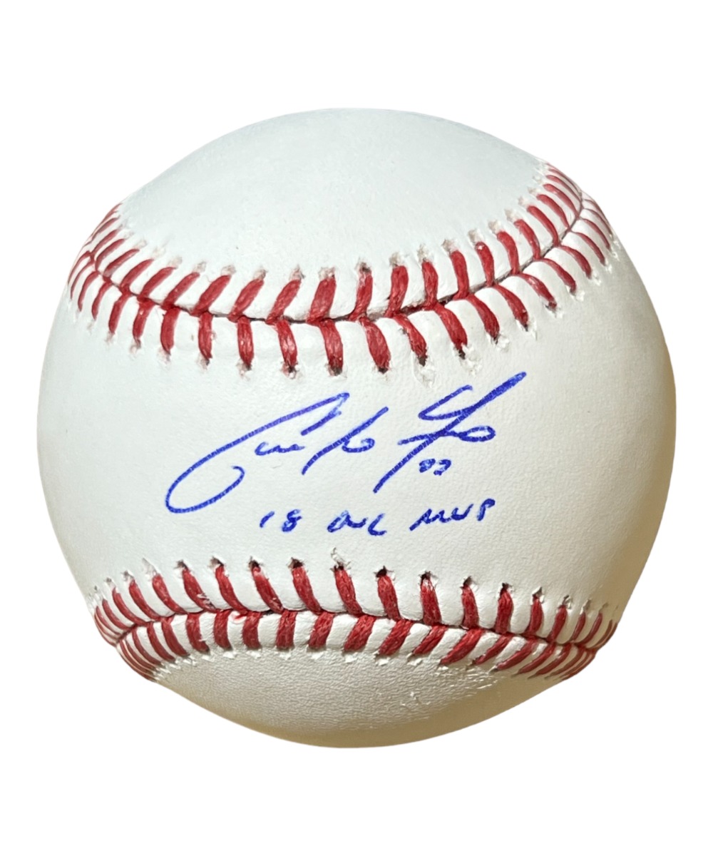 Christian Yelich Autographed ROMLB Baseball Brewers 18 NL MVP