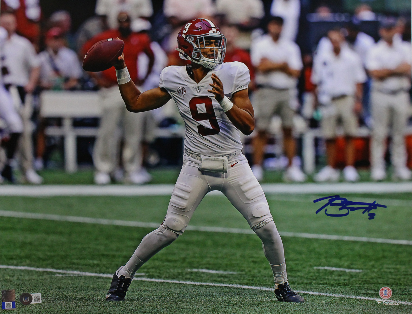 Bryce Young Autographed/Signed Alabama Crimson Tide 16x20 Photo BAS