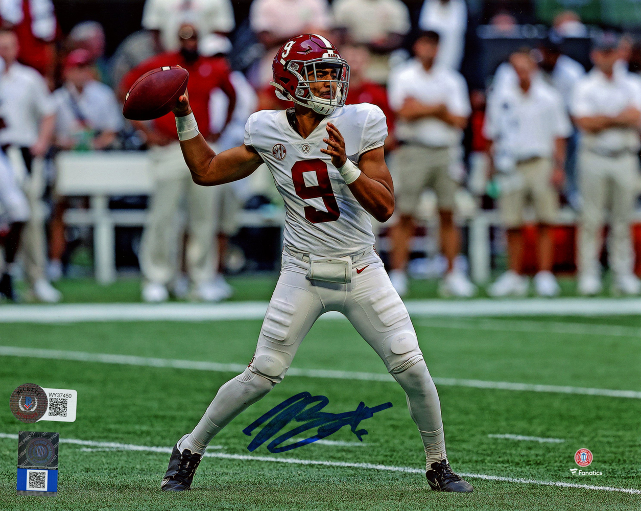 Bryce Young Autographed Alabama Crimson Tide 8x10 Photo BAS