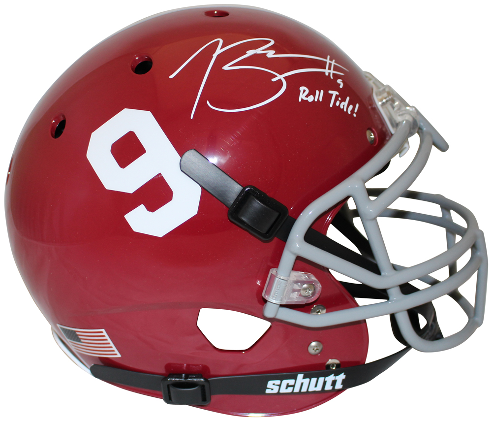 Bryce Young Autographed Alabama FS Authentic Shutt Helmet Roll Tide BAS