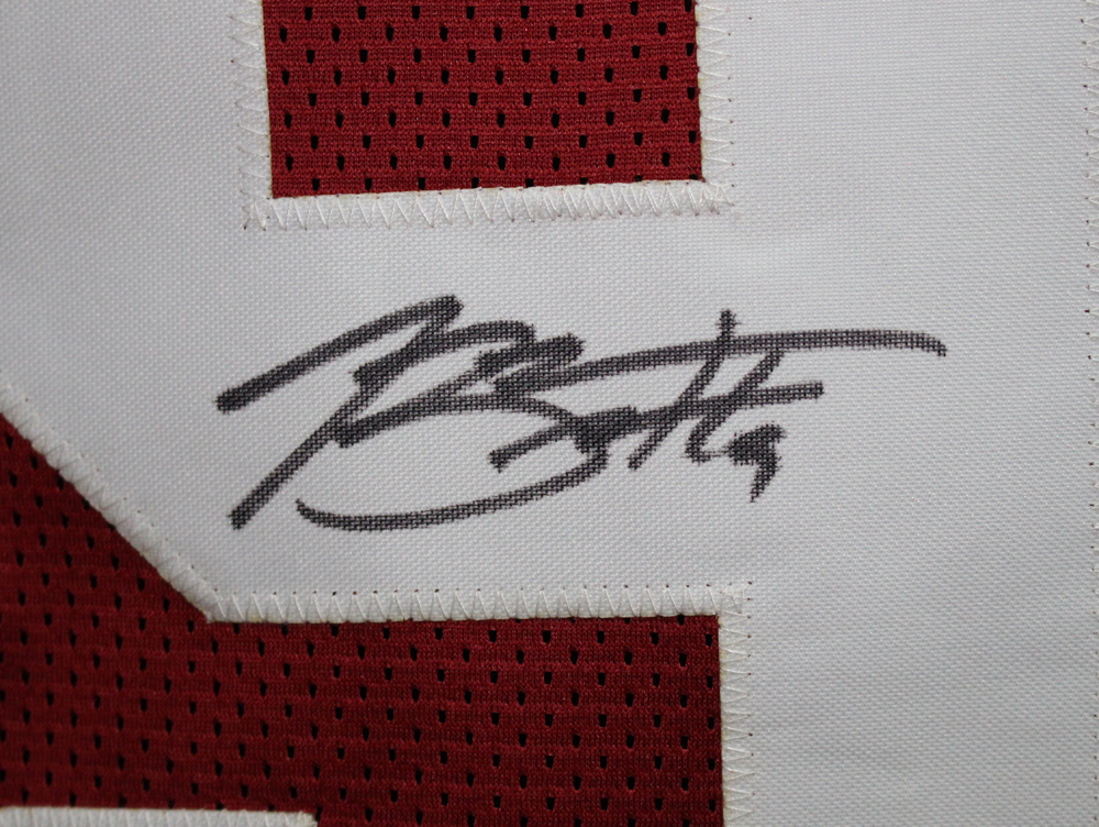 Bryce Young Autographed Signed College Style Red XL Jersey Beckett BAS 