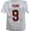 Bryce Young Autographed/Signed College Style White XL Jersey Beckett BAS